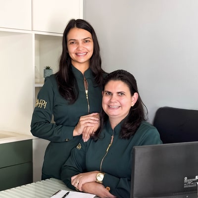 Lygia Diesel e Lorena Araújo