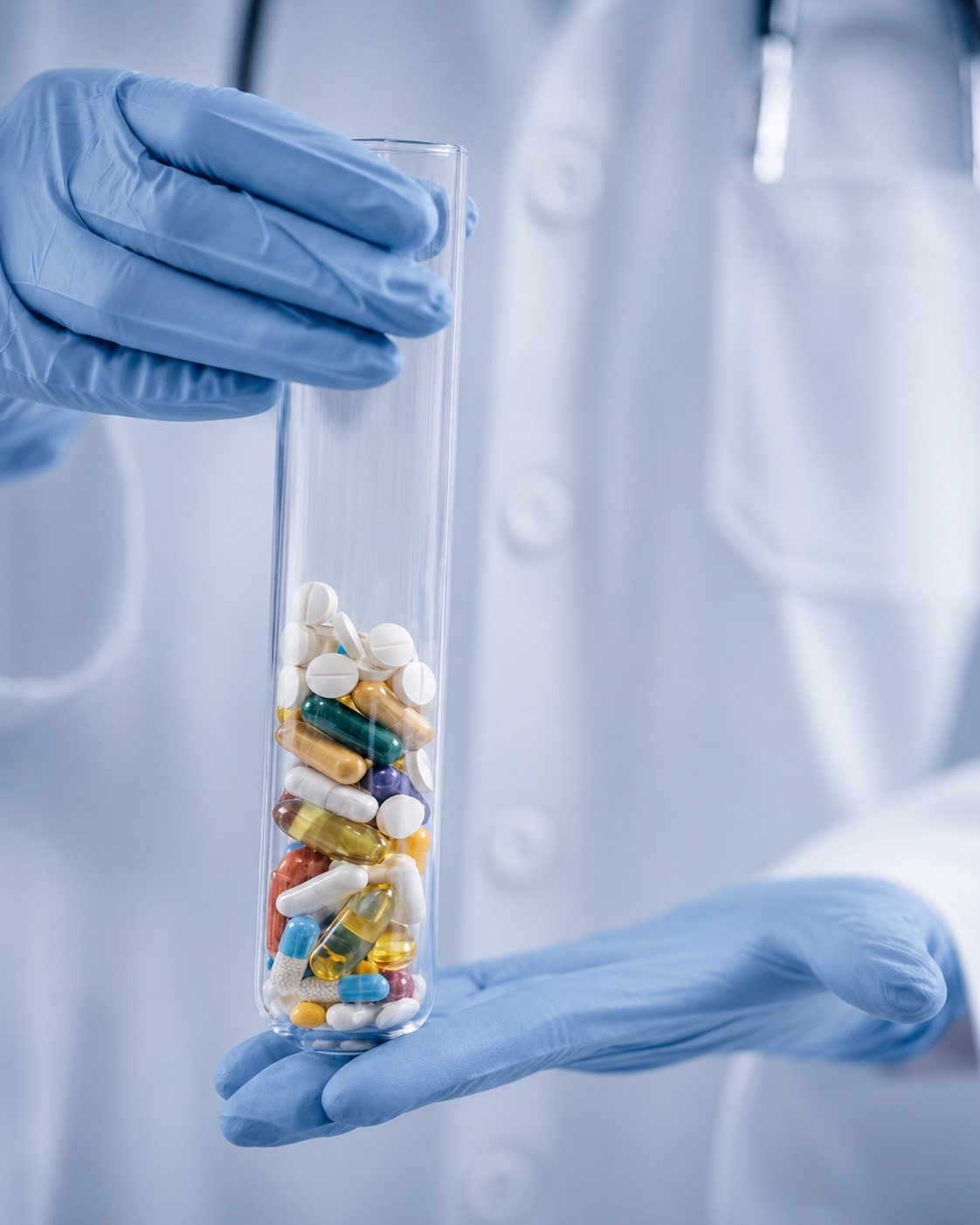 Ambiente de farmácia e atendimento farmacêutico