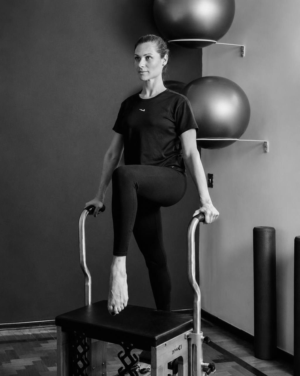 Fisioterapeuta e instrutora de Pilates no Studio Liv